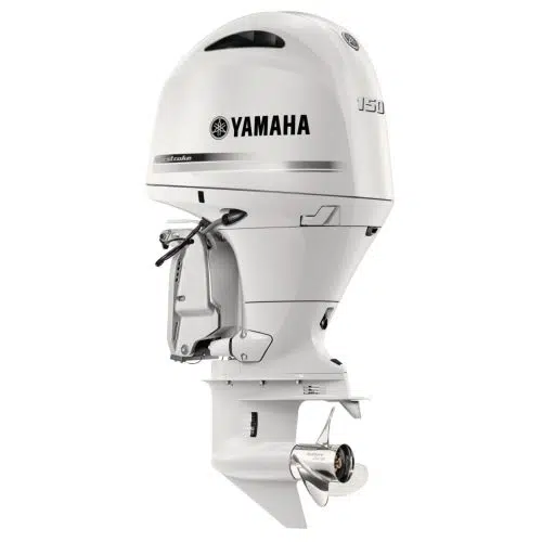 Yamaha F150XCA-2 Pearl White