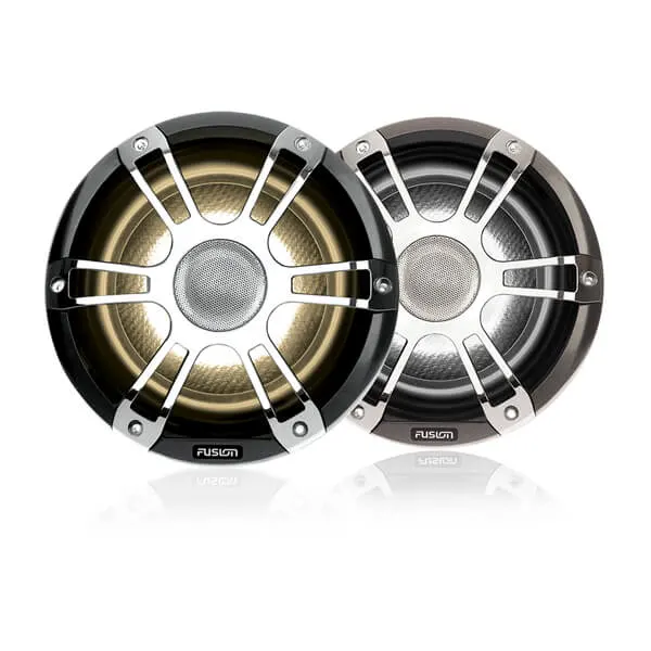 HP marins chromés Fusion® Signature Series 3 Sports 6.50" 230W, éclairage LED CRGBW