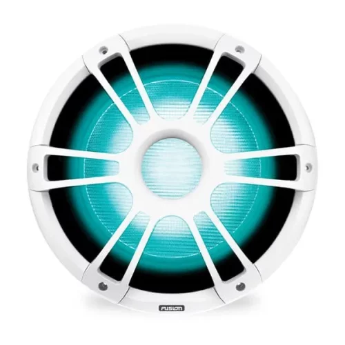 Subwoofer blanc Fusion® Signature Series 3 Sport 12" 1400W, éclairage CRGBW