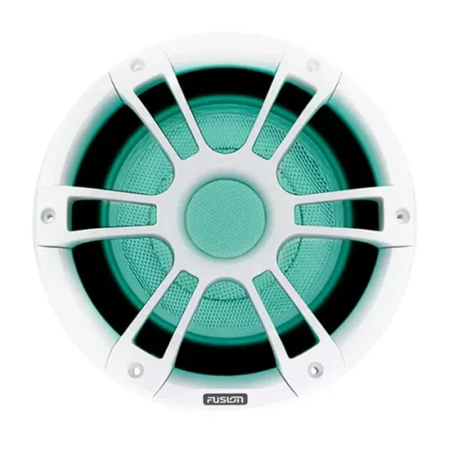 Subwoofer blanc Fusion® Signature Series 3 Sport 10" 600W, éclairage CRGBW
