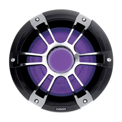 Subwoofer chromé Fusion® Signature Series 3 Sport 10" 600W, éclairage CRGBW