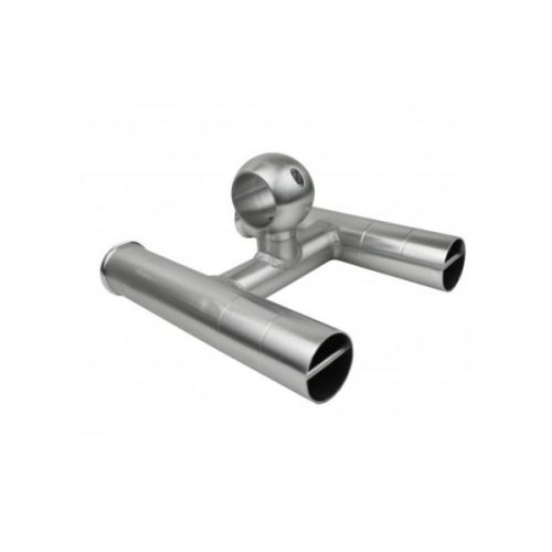 MATC Porte-cannes double alu gris