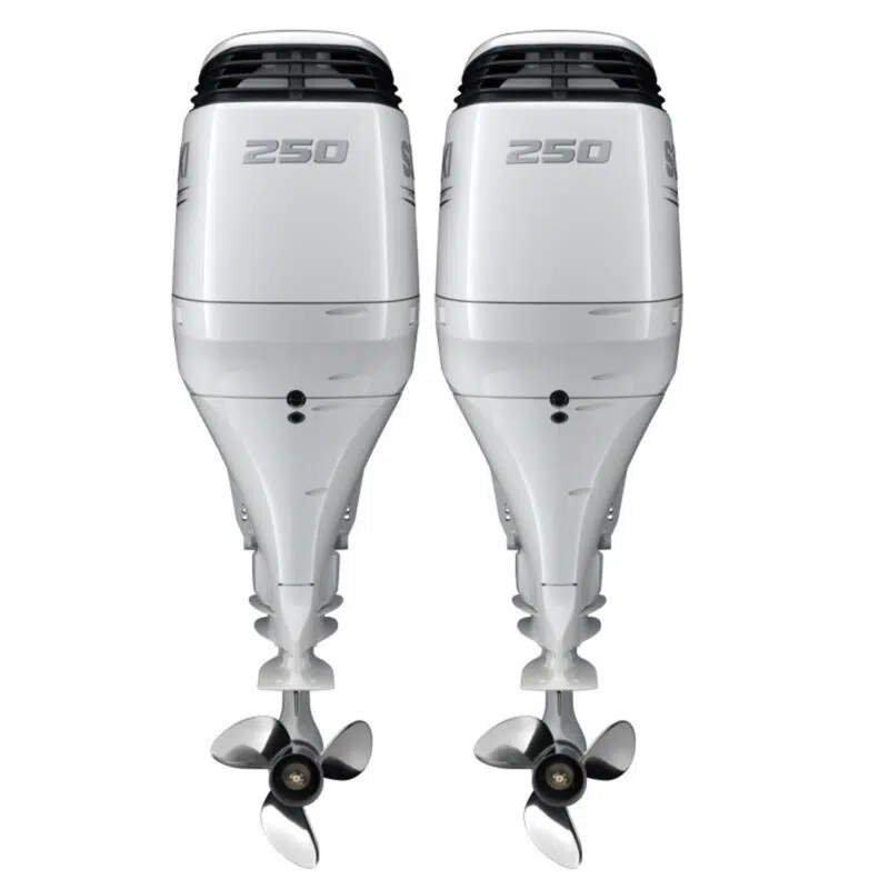 Suzuki 2*DF250AP Blanc
