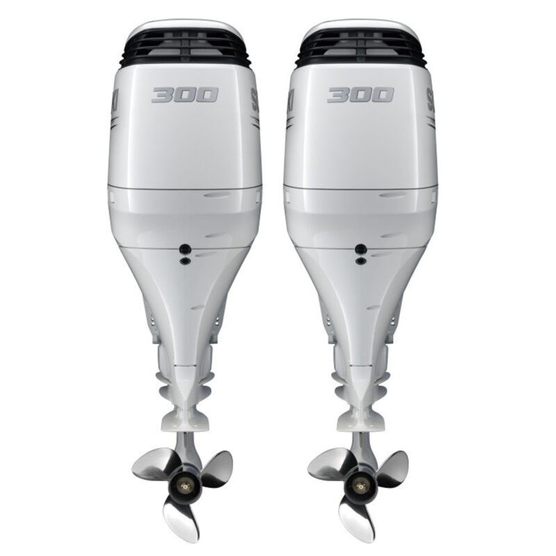 Suzuki 2*DF300AP Blanc