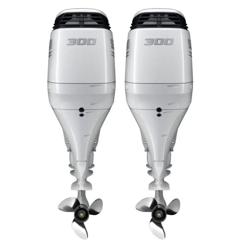 Suzuki 2*DF300AP Blanc