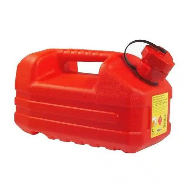 Jerrican hydrocarbures 5L rouge